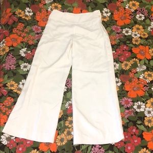 Lauren Ralph Lauren silk wide leg trousers